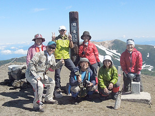 ２０１３年夏の北海道・大雪山・旭岳への登山