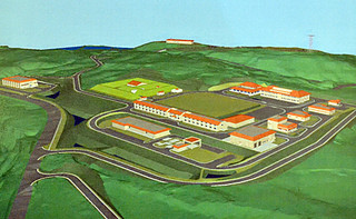 南牧場に建設が予定されている駐屯地のイメージ図
